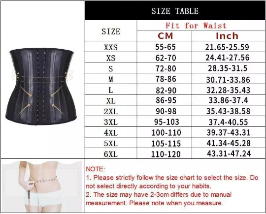 Waist Trainer – 25 Steel Bone for Your Hourglass Shape – NIDSTERS